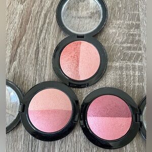 BUNDLE LOT 3X Victoria’s Secret Luminous Mineral Blush Duos Shimmer Pink Red